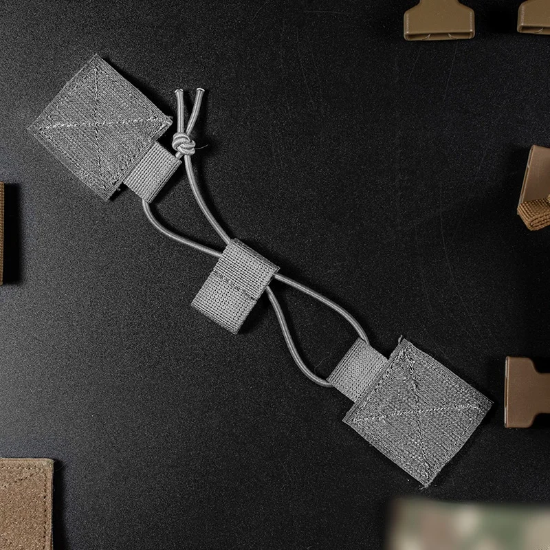 Hebilla fija para radio D3CRM colgante en el pecho, walkie talkie fijo externo, hebilla de gancho y bucle, accesorios para colgar en el pecho - imagen 2