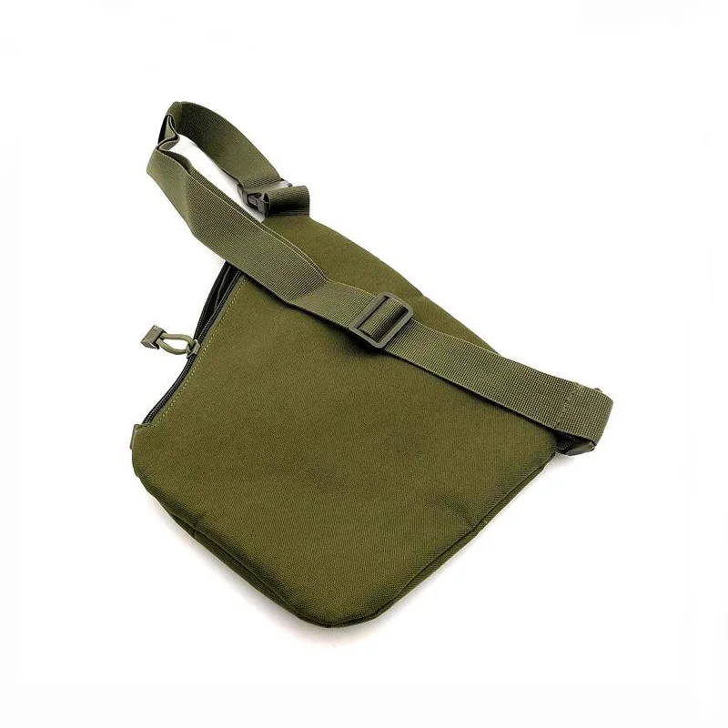 Bolsas de pecho tácticas militares de nailon para hombre, bolso oculto para caza, Camping, pistola, Funda de cuero, Kit de herramientas antirrobo - imagen 3