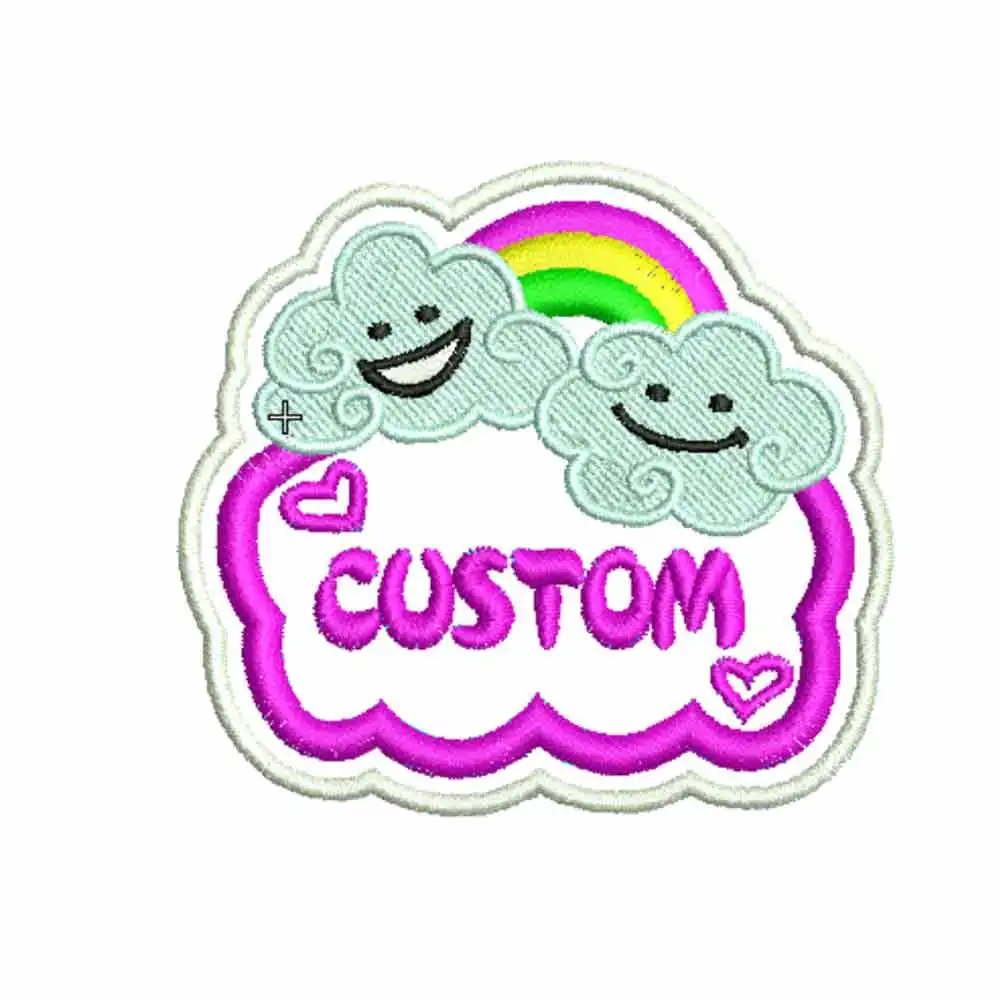 Parche personalizado con nombre de bebé para jardín de infantes, pegatinas con nombre bordado para niños, sombrero de tela, nombres de costura, coche, barco, avión - imagen 3