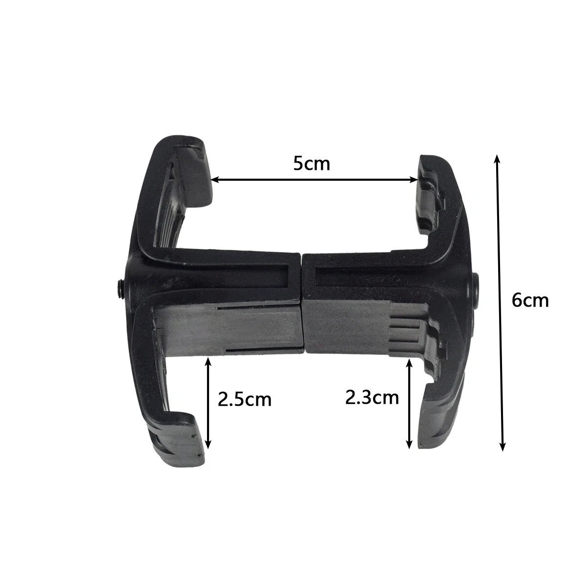 Clip Universal para Rifle, doble enlace paralelo para Airsoft, redondo, 9mm, 40, 22LR, velocidad, abrazadera táctica de nailon, cargador de montaje, accesorios de caza - imagen 5