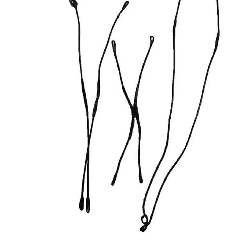 1 pieza de 128cm, cuerda de tiro con arco, arco curvo recto tradicional, arco largo, accesorios de caza, equipo de caza - imagen 3