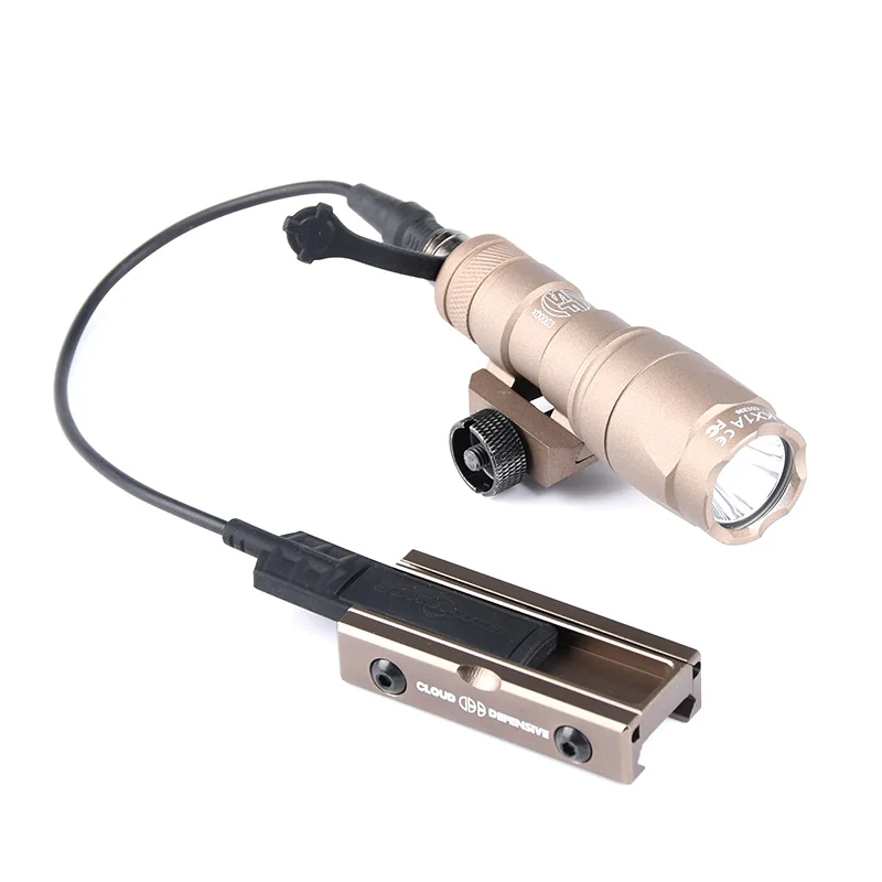 WADSN Surefir M300A M300 linterna táctica Mini arma explorador caza luz LED ajuste 20MM carril momentáneo en constante en la cola - imagen 4