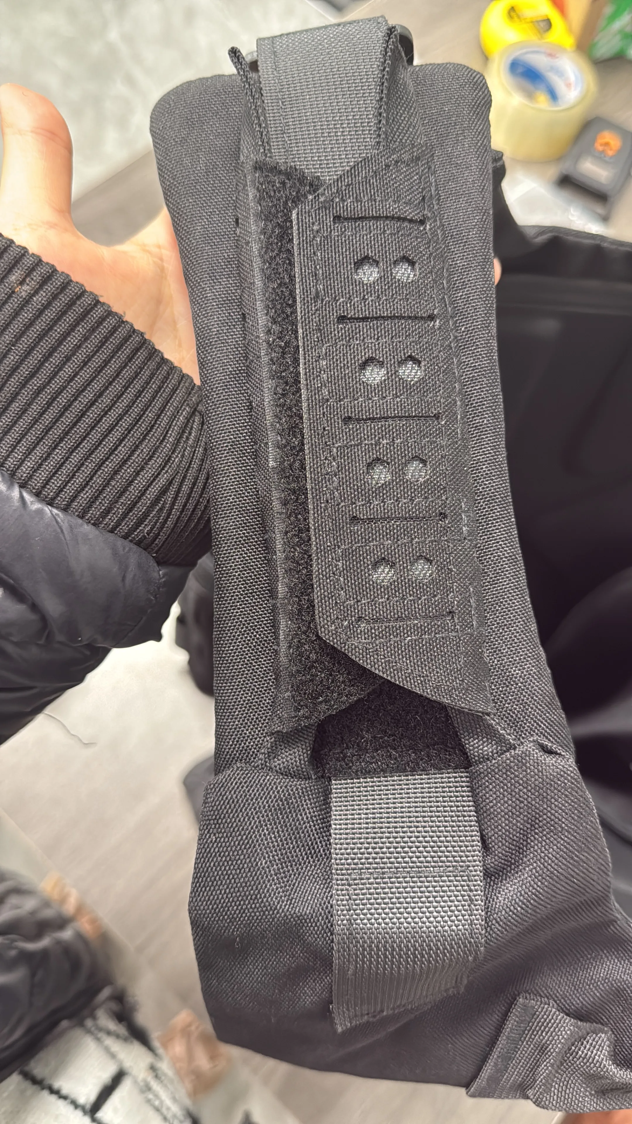 Almohadilla de hombro táctica a prueba de golpes, almohadillas de alivio de presión, correas para mochila, transpirable, antideslizante, para deportes al aire libre, Airsoft, 2 uds. - imagen 5