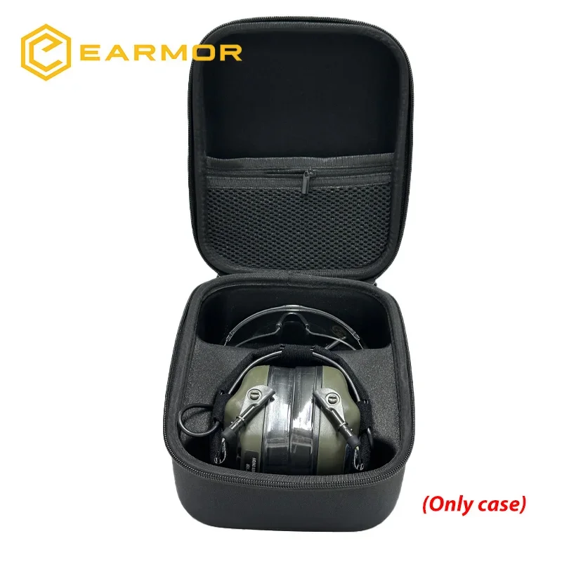 EARMOR Estuche táctico rígido impermeable ligero para auriculares