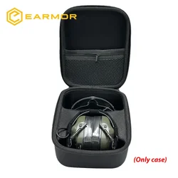 EARMOR Estuche táctico rígido impermeable ligero para auriculares