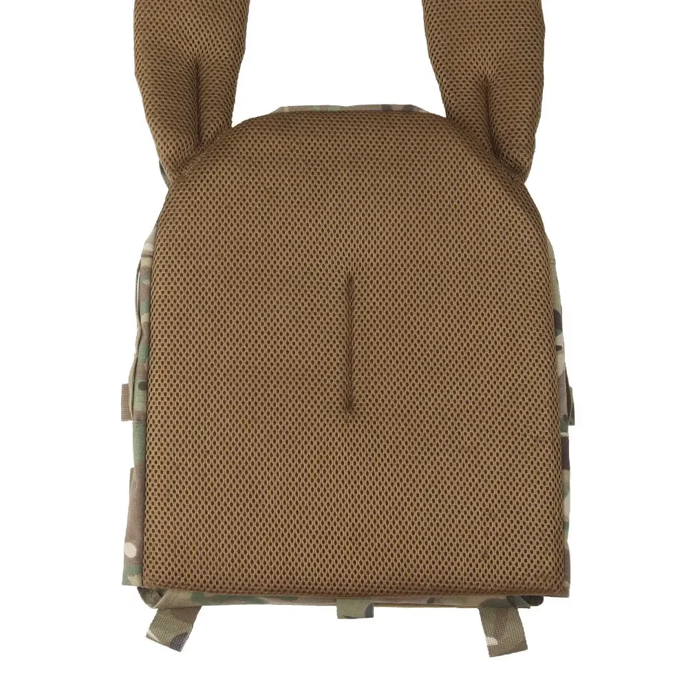 Portador de placa táctica de nailon para exteriores, chaleco de caza, malla, comodidad, utilidad ligera, equipo Airsoft de liberación rápida, mediano - imagen 5