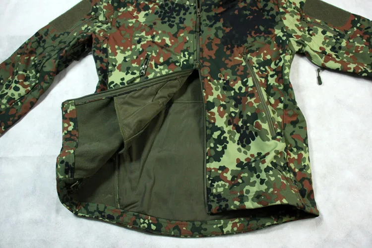 Chaqueta De punto táctico De cuatro arbusto De concha suave - imagen 2