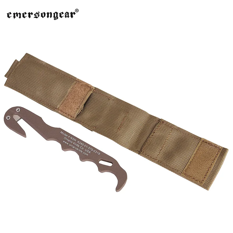 Emersongear-cuchillo táctico, herramienta de rescate, cuchillos salvavidas estándar, Airsoft, combate, caza, senderismo, deportes al aire libre EM7917 - imagen 2