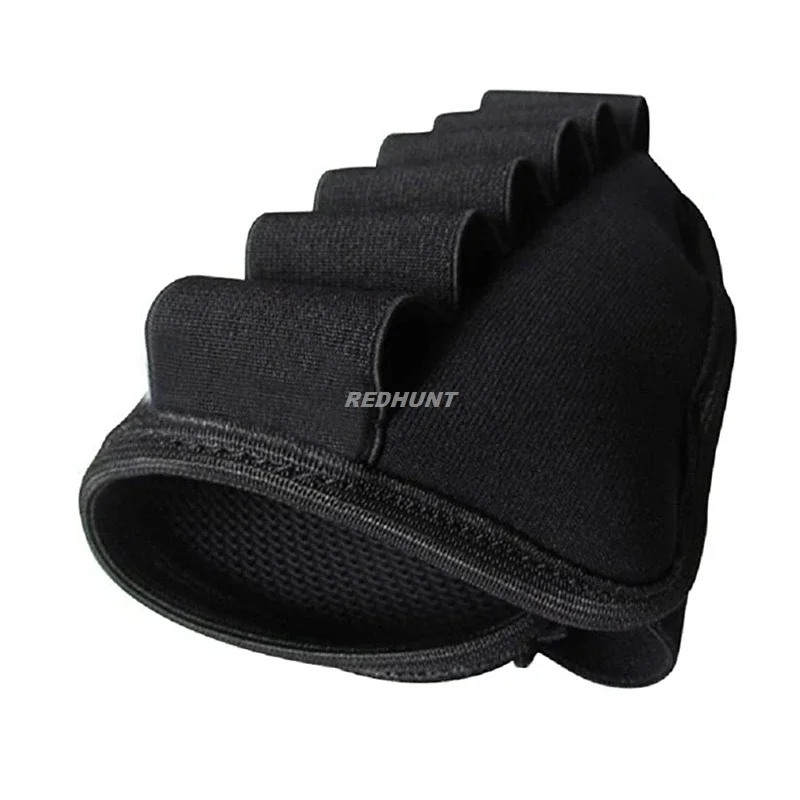 Soporte de munición táctico para escopeta, 6 unidades redondas, 12/20 Ga, portador de balas, Rifle de caza, bolsa para cartuchos - imagen 2