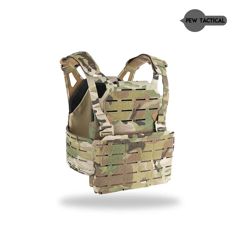 Chaleco táctico PEW TACTICAL estilo LDPC para niños y jóvenes, portador de placa Molle, chaleco de combate de caza, equipo de juego CS - imagen 5