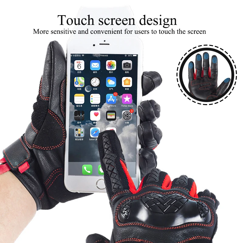 Guantes tácticos de dedo completo para hombre y mujer, guantes tácticos de pantalla táctil para senderismo, motocicleta, militar, Airsoft, combate, caza - imagen 3