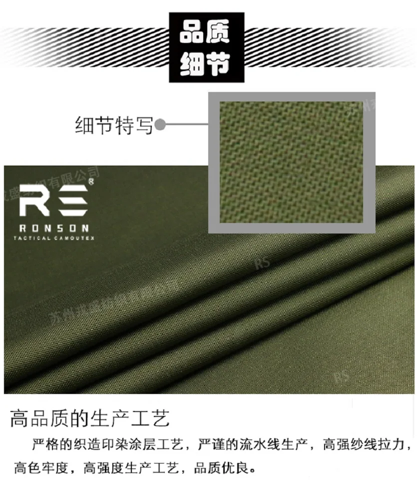Comparativa de textura y grosor del nailon 500D