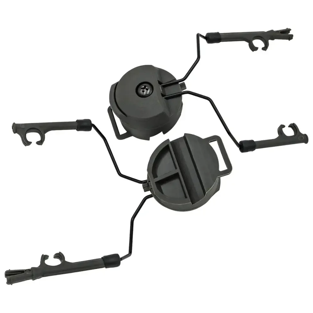 COMTA-auriculares tácticos con adaptador de riel de arco para soporte de casco, auriculares Airsoft, orejeras de tiro, auriculares COMTA I II III - imagen 5