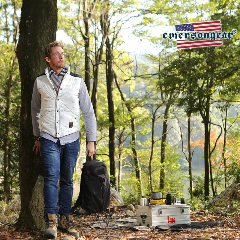 Emersongear Chaleco térmico Chaqueta Calor Calentado Invierno Interior Chaqueta sin mangas Abrigo de camping SoftShell 11.11 Ventas