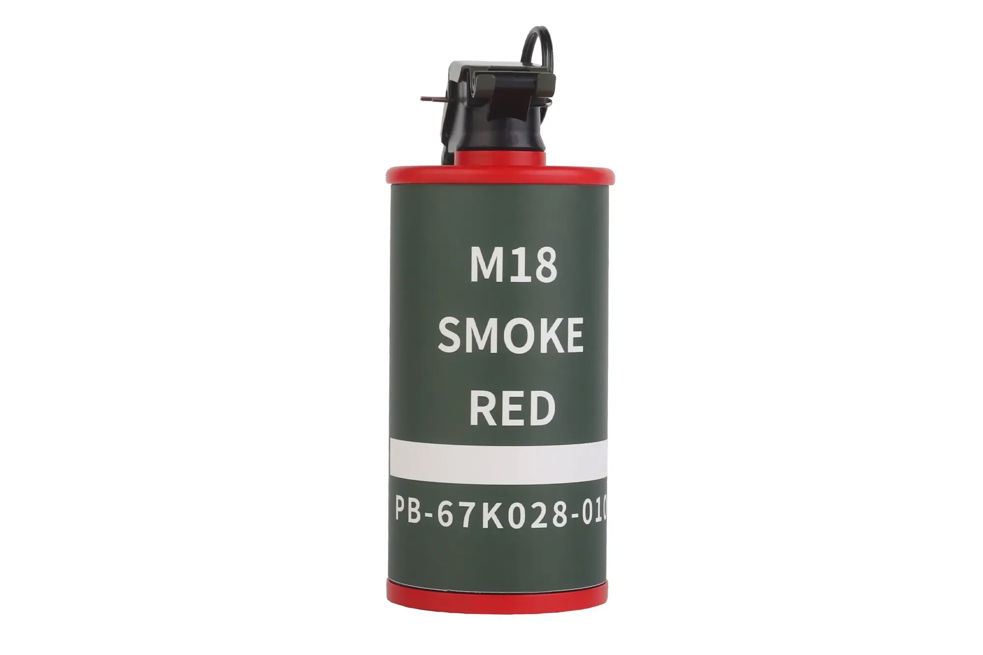 Modelo simulado M18 de mano, juguetes de tanque de almacenamiento de modelo de granada estática de ventilador del ejército, para accesorios de película, juego de Paintball al aire libre - imagen 3