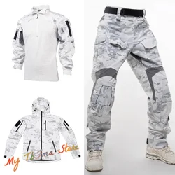 MCAP Chaqueta táctica camuflaje nieve blanca - Ropa exterior