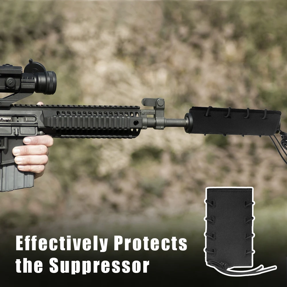 Funda térmica para supresor – Protectora táctica caza y tiro - imagen 4