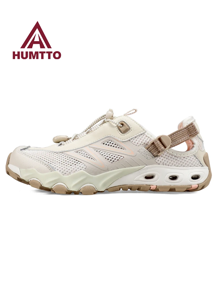 Zapatos de senderismo HUMTTO, zapatos upstream, sandalias para exteriores para hombre, zapatos de pesca para mujer, zapatillas de agua para primavera y verano, zapatos informales transpirables - imagen 5
