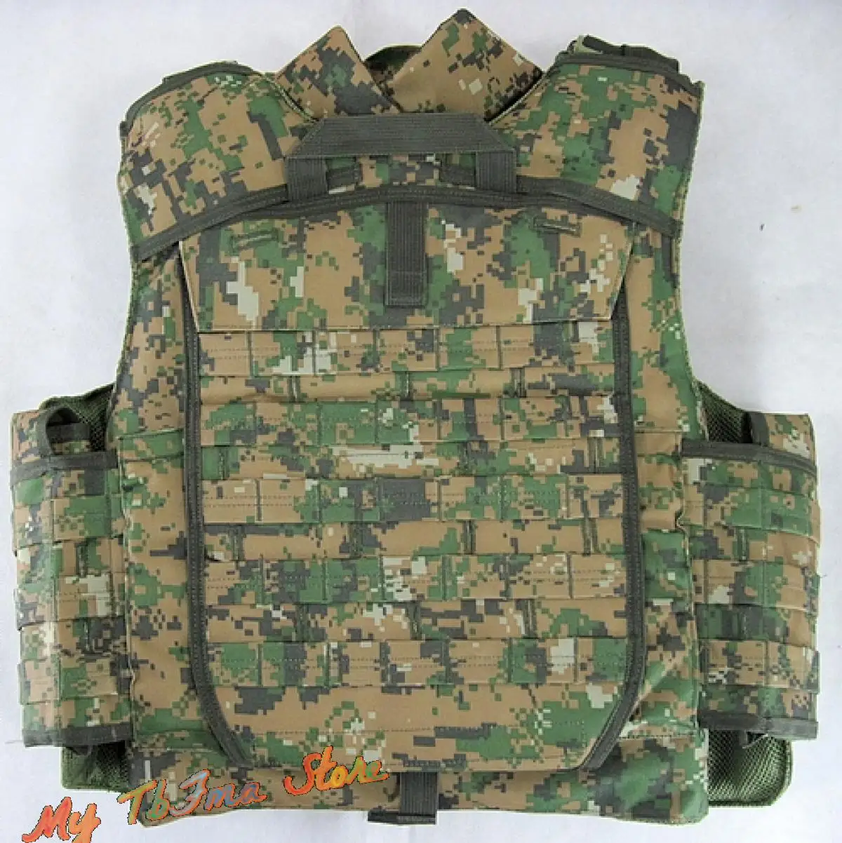 Chaleco táctico IOTV GEN1-camuflaje Woodland 600D armadura corporal resistente a la abrasión de alta densidad para combate y supervivencia al aire libre - imagen 2