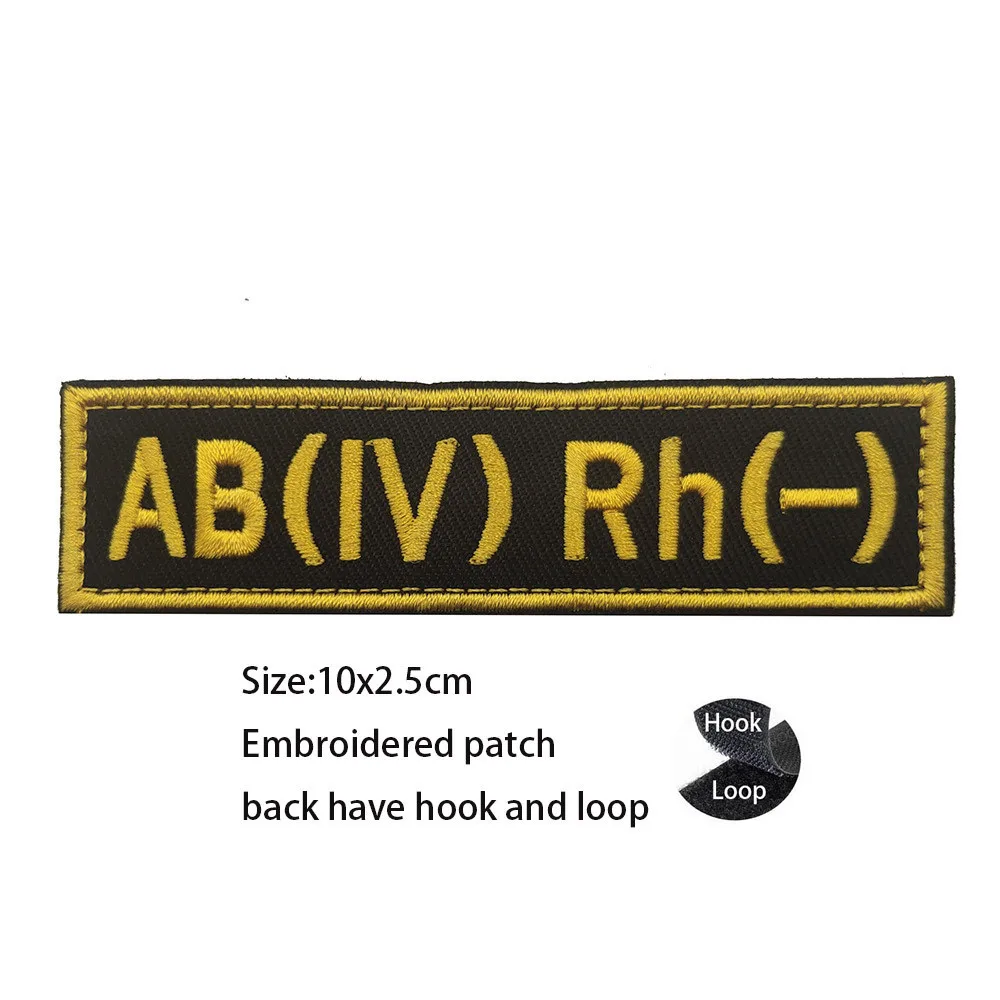 Banda para el brazo con bordado de grupo sanguíneo, Parche de gancho y bucle, corte IR reflectante CP, Camuflaje ruso, gran oferta - imagen 4