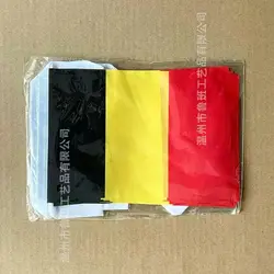 Banderines Bélgica en tela con guirnalda para festivales y fiestas