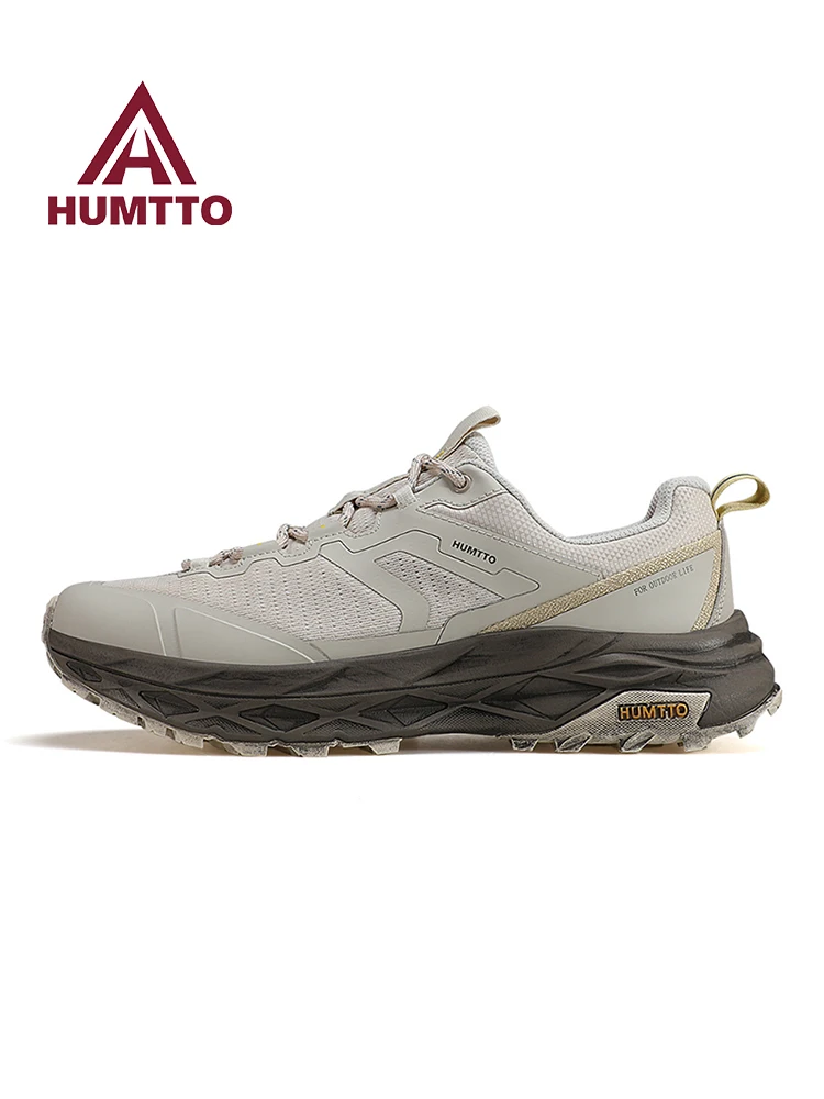 HUMTTO 2025 zapatos de senderismo para hombre, zapatillas todoterreno ligeras antideslizantes para exteriores, zapatos deportivos para trekking, zapatos informales para escalar el tobillo - imagen 3