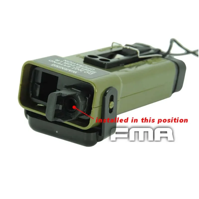 Casco táctico FMA MS2000 con cargador BB, luz estroboscópica, modelo simulado TB739 - imagen 5