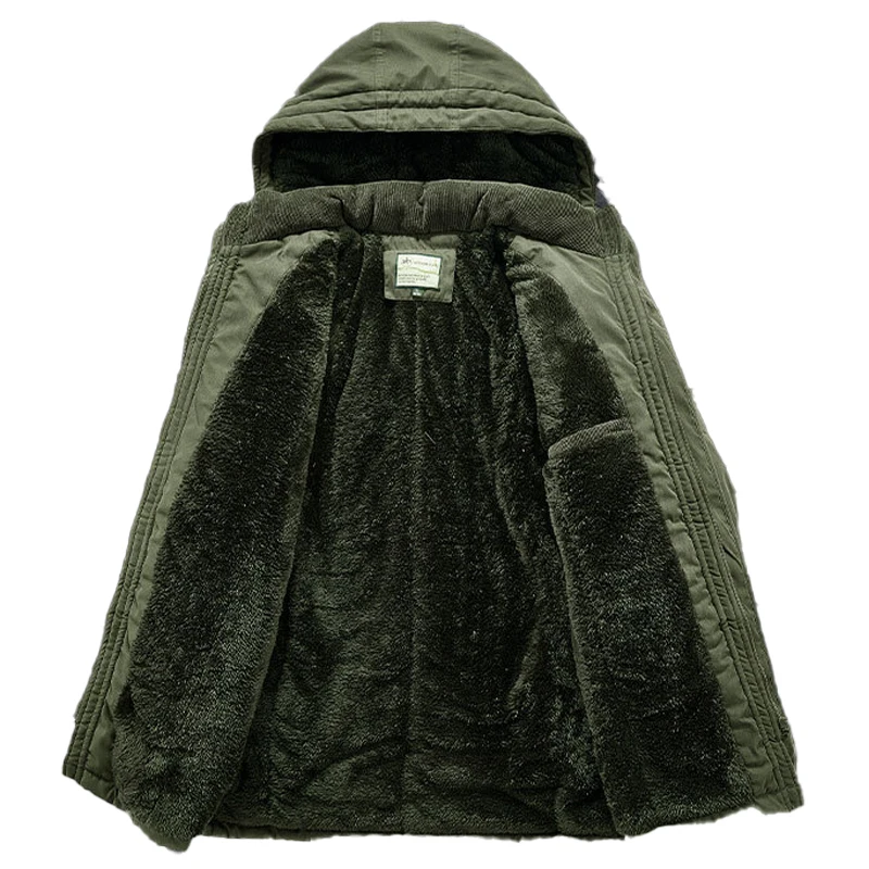 Ropa Personal gruesa de felpa resistente a puñaladas, cuchillos antipinchazos, guardabarros táctico militar, ropa de algodón de seguridad, chaqueta - imagen 4