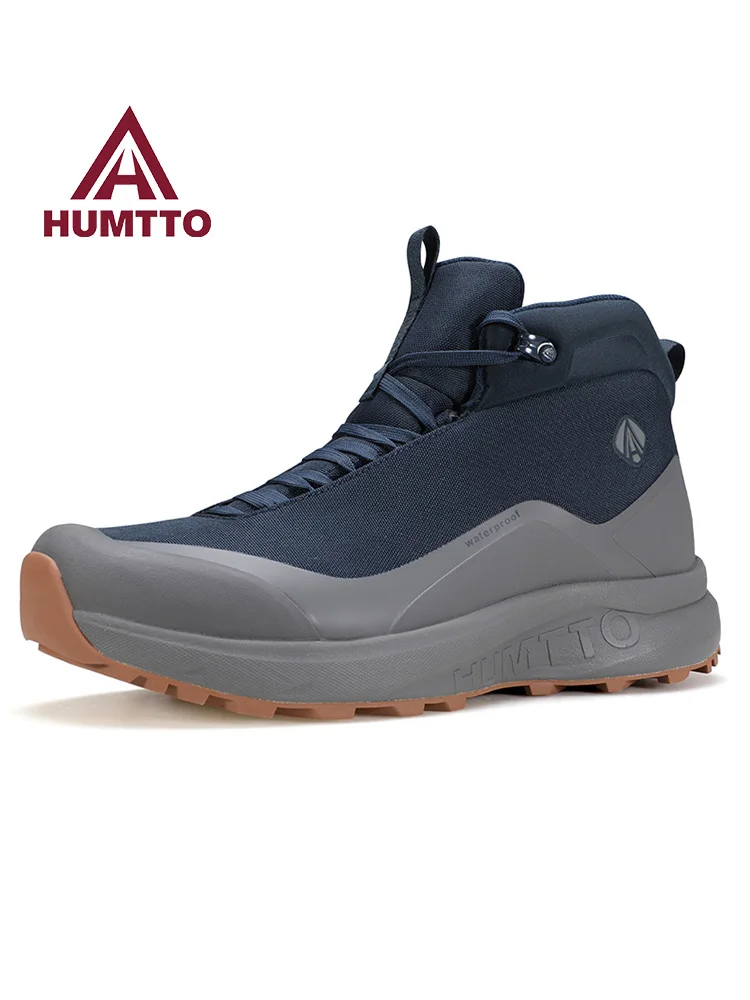 Zapatos de senderismo HUMTTO para hombre, zapatos de escalada para deportes al aire libre de invierno, zapatos de caza, zapatillas de Trekking cálidas para mujer, botas tácticas al tobillo - imagen 5