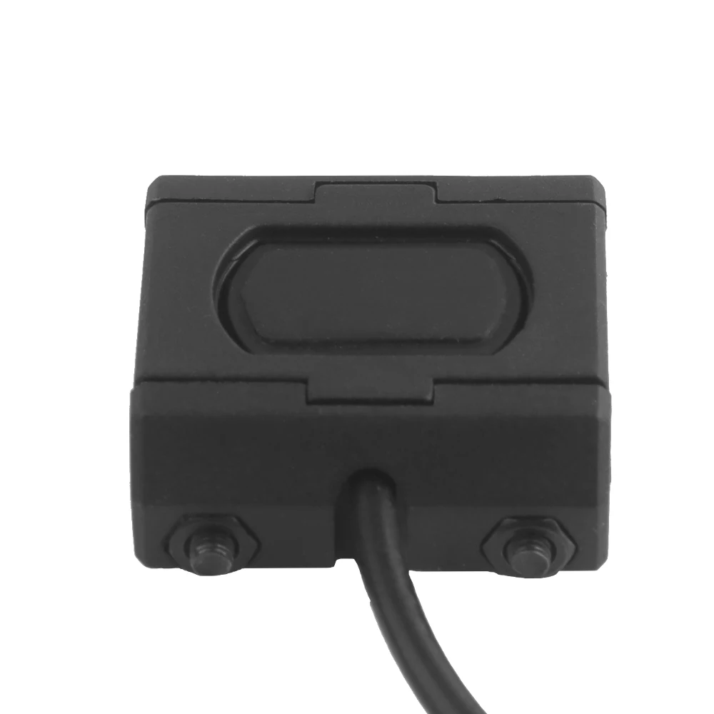 Interruptor de cable MOD táctico 2,5 interruptor de presión Dual de Control de una tecla para PEQ con conector adaptador de enchufe de 2,5 MM accesorios de caza - imagen 2