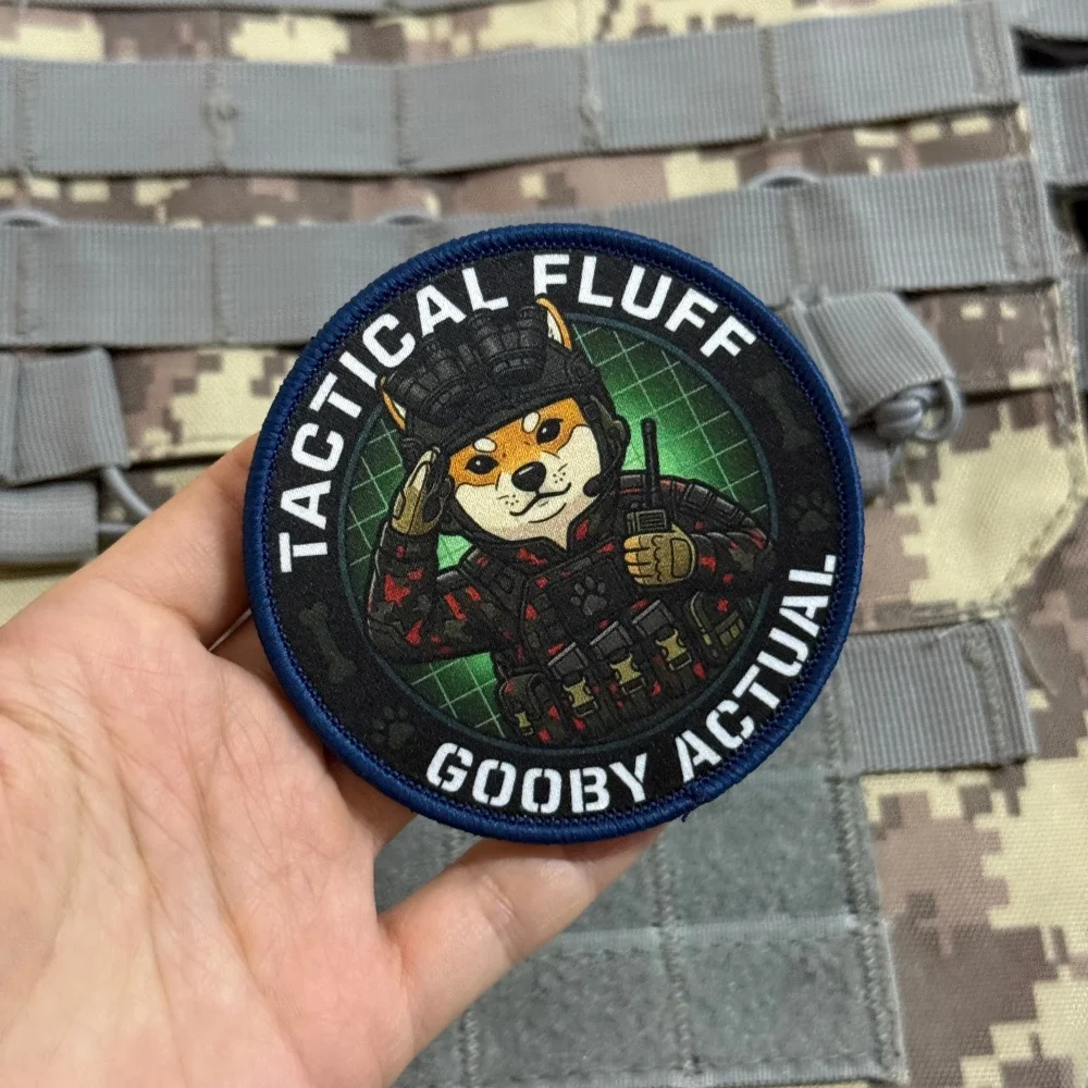 GOOBY ACTUAL parche táctico moral para perros con velcro - imagen 4