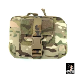 Bolsa táctica DMgear, bolsa de armadura MOLLE, bolsa médica Horizontal, bolsa de utilidad cortada con láser