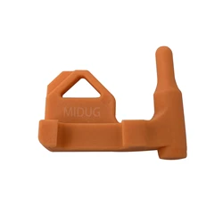 Bandera de seguridad para armas naranja - rifle, pistola o escopeta