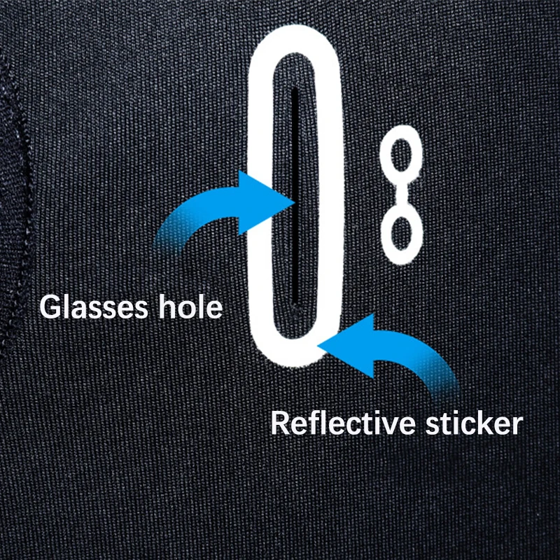 Mascarilla térmica cálida para ciclismo para hombre y mujer, gorros a prueba de viento, pasamontañas, Bandana, sombreros para bicicleta, bufanda de pesca y esquí de montaña - imagen 4