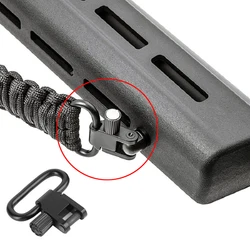 Soporte QD eslinga 1 pulgada – Montaje rápido desmontable táctico