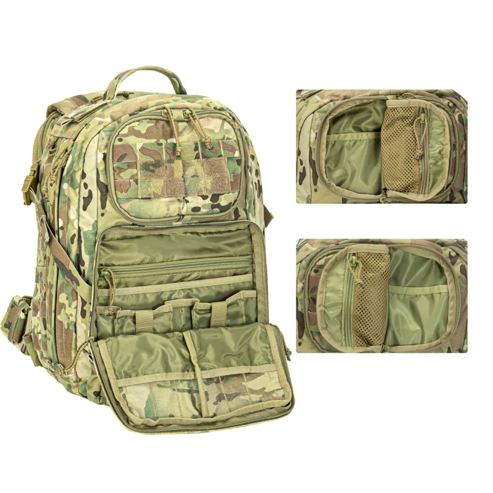 Mochila táctica de escalada 37L, militar al aire libre, nailon 500D, impermeable, deportes, Camping, senderismo, bolsas de caza Airsoft - imagen 3