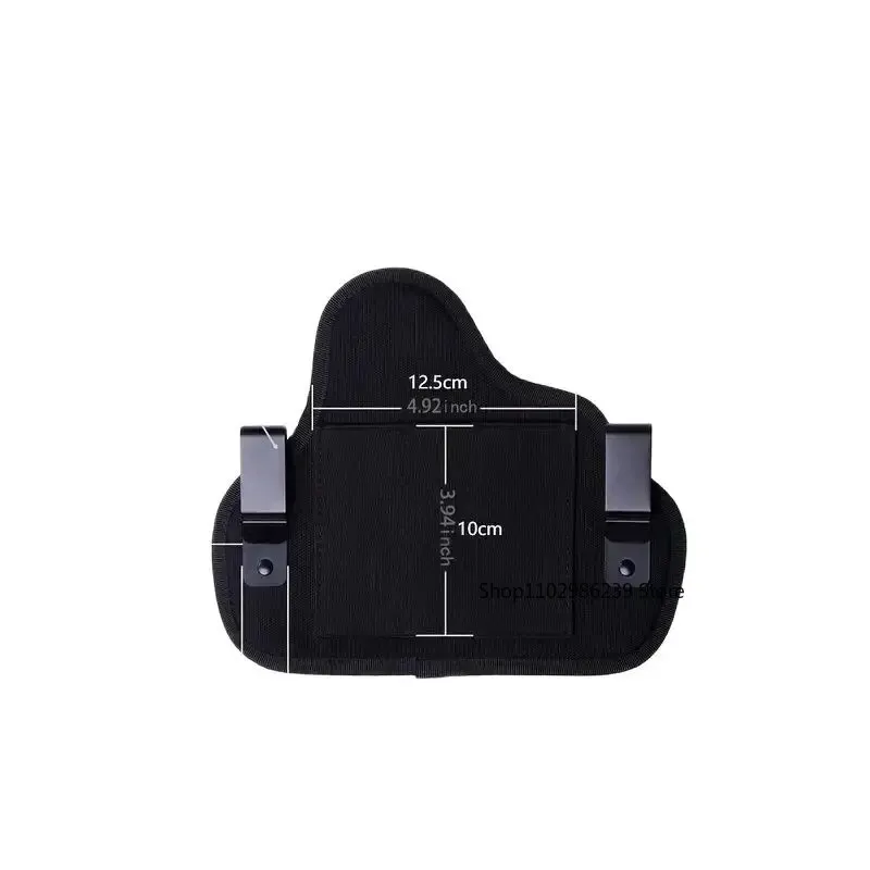 Funda táctica IWB – Funda de pistola con cinturilla interior universal para transporte de mano derecha, funda de transporte oculta ajustable - imagen 3