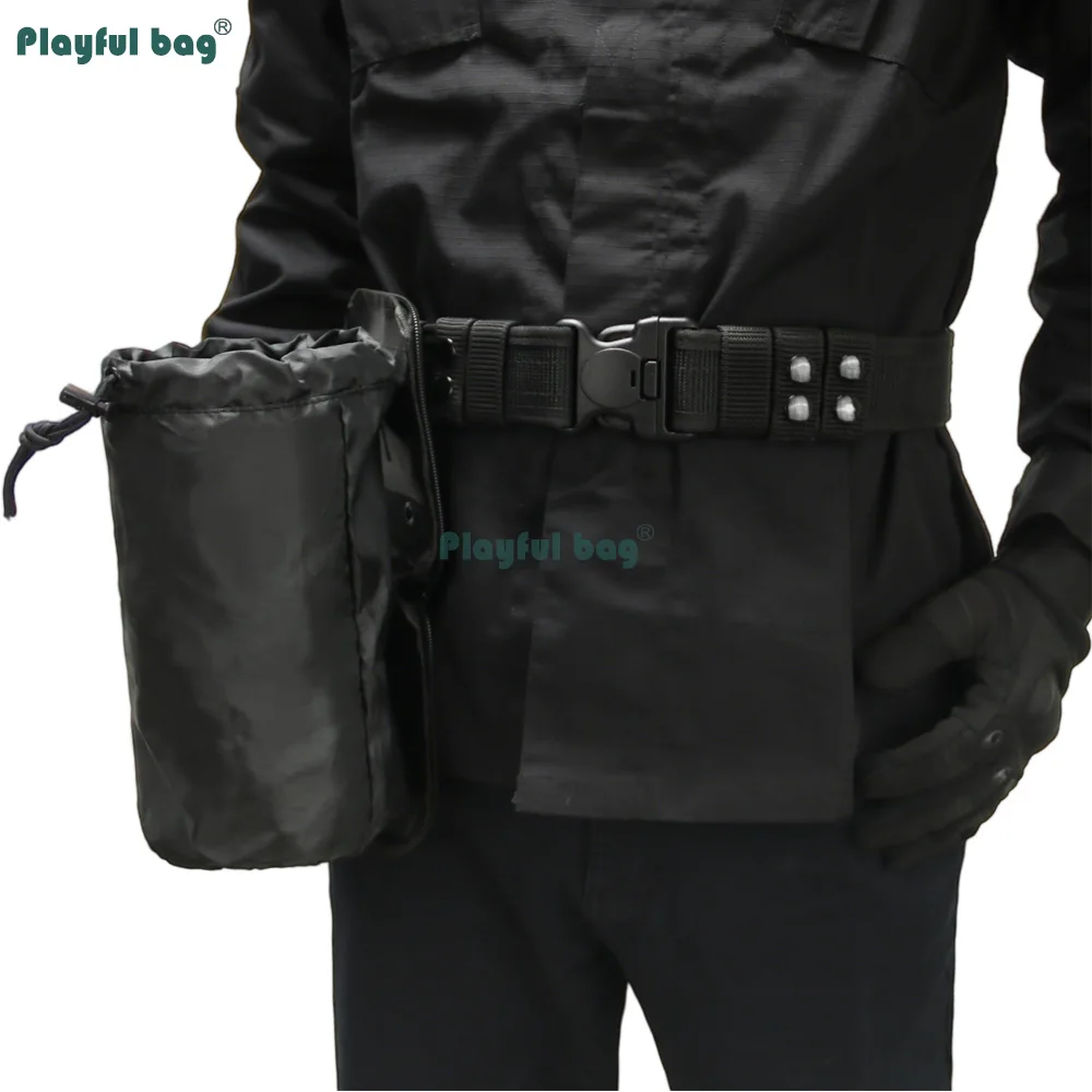 Bolsa plegable táctica MOLLE para botella y reciclaje grande - imagen 5