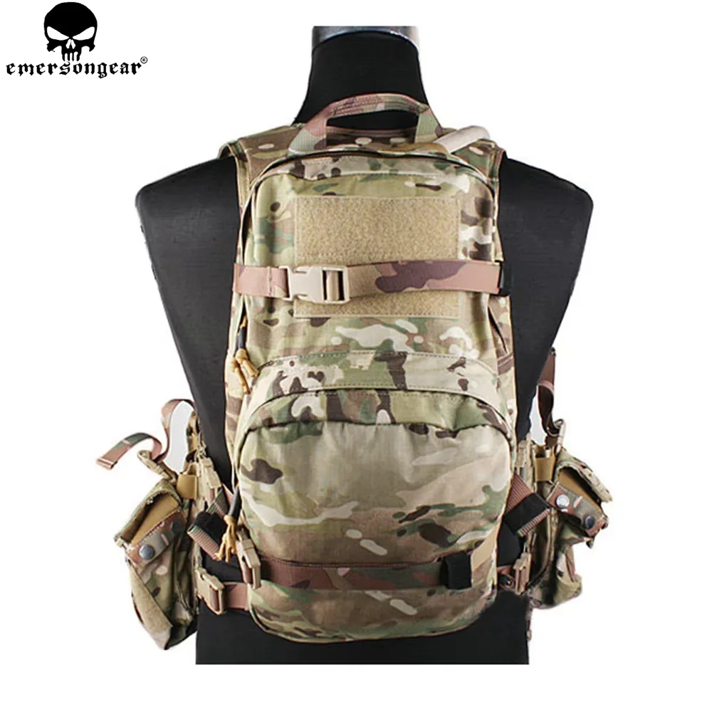 EMERSONGEAR táctico LBT2649B portador de hidratación 20L bolsas de agua mochila para 1961 AR chaleco de aparejo de pecho Airsoft caza CSgame EM2979 - imagen 3