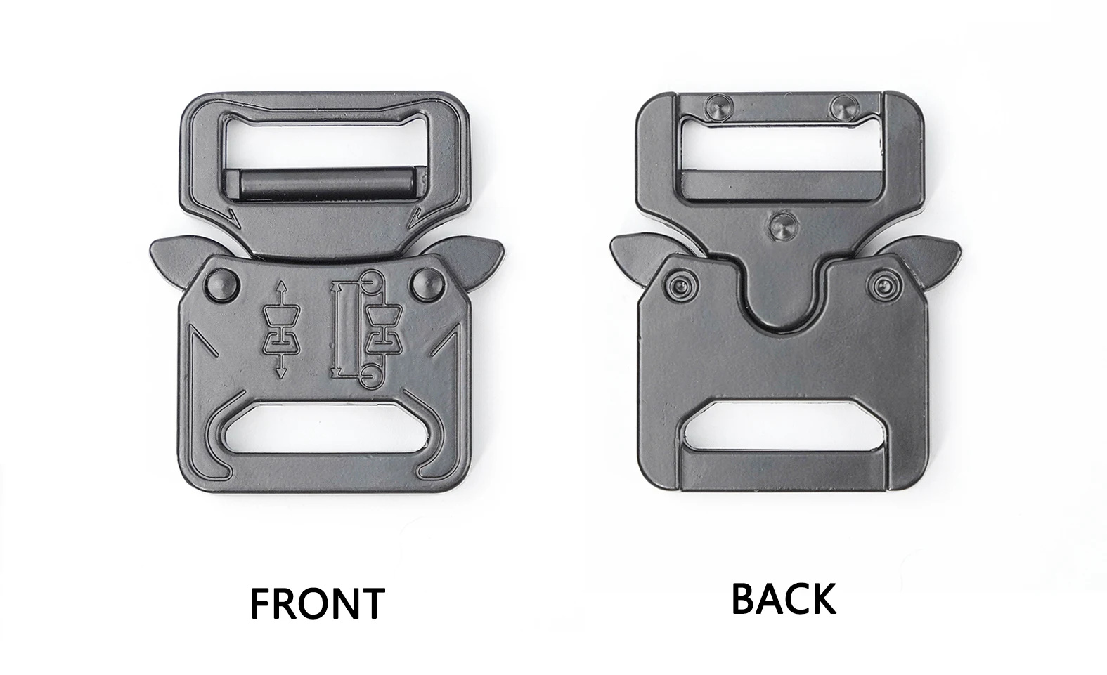 DMGear-hebilla de serpiente de Metal, hebilla de liberación rápida, 25MM - imagen 3