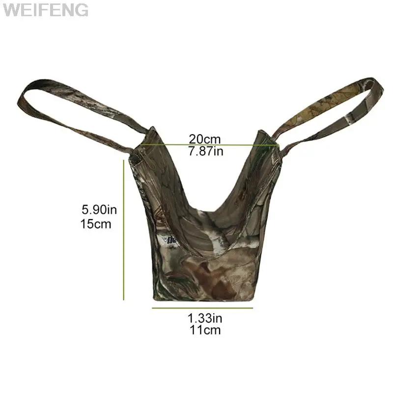 Bolsa de fotografía de camuflaje táctico para Rifle de tiro, bolsa de arena de descanso para caza, bolsas de frijol para cámara de fotos de animales - imagen 5