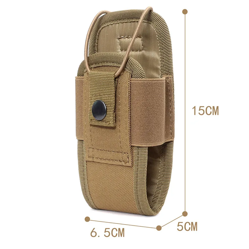 Bolsa de almacenamiento para walkie-talkie, bolsa Molle para exteriores, paquete de accesorios tácticos, bolsas de cintura de camuflaje casuales para deportes, nuevo - imagen 4