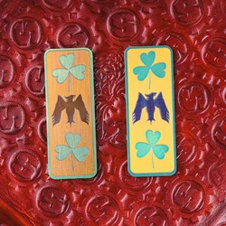 Shamrock Hawk Parche táctico titanio ropa chaleco bolsa decoración