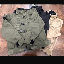 Chaqueta de asalto para hombre, resistente al desgaste, resistente al viento, impermeable, funcional, ideal para montañismo al aire libre y caza