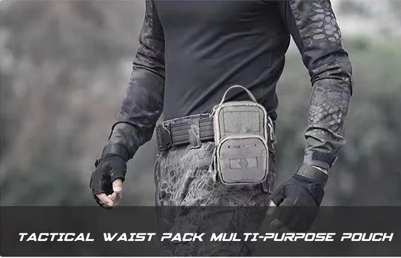 Detalle del sistema Molle trasero para acoplar la bolsa a chalecos y mochilas tácticas