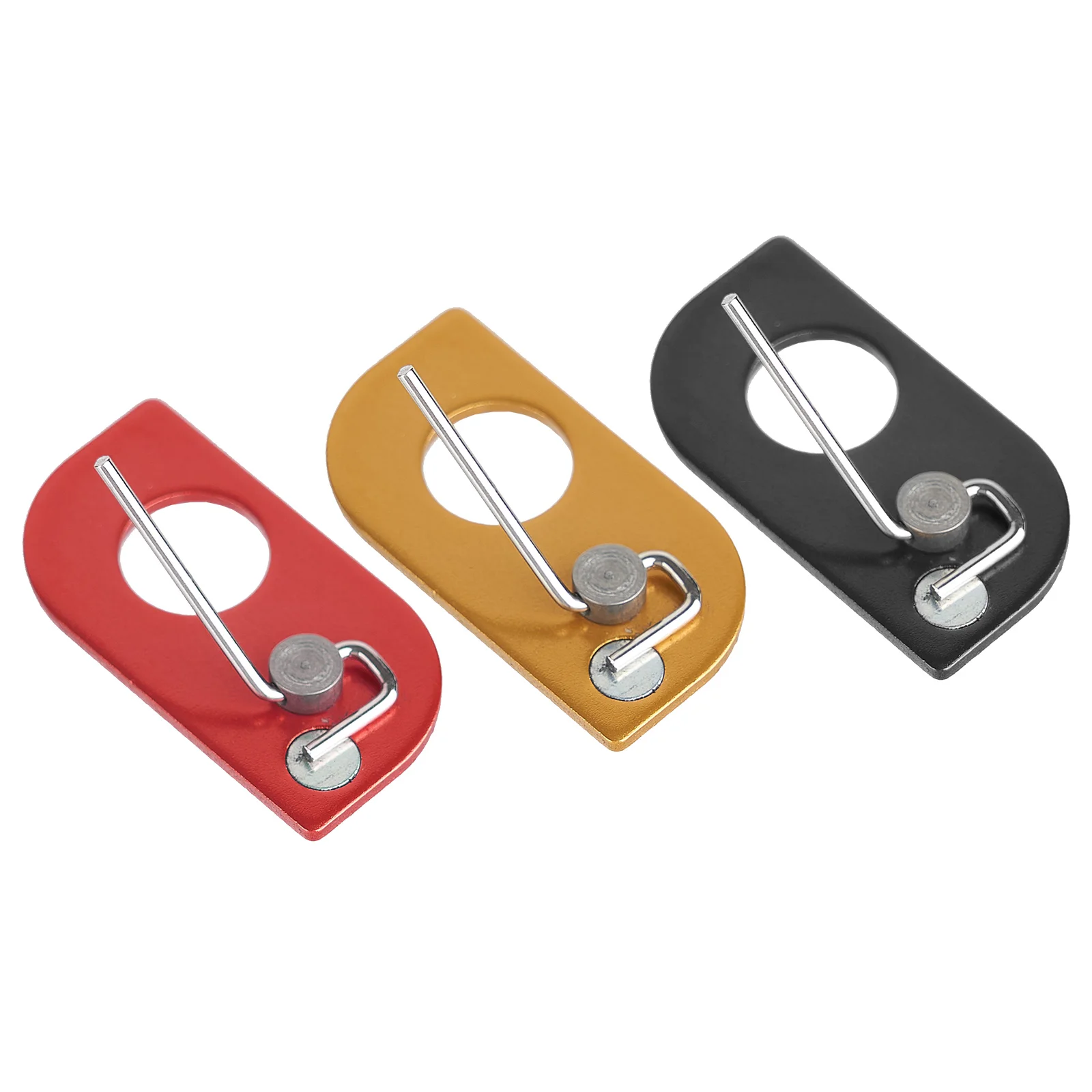 Punta de flecha magnética Mini tres colores adecuada para mano derecha Material de aluminio con parte trasera adhesiva para reemplazo de accesorios - imagen 2