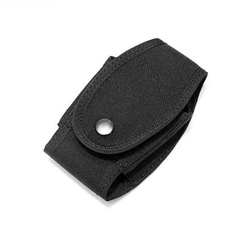 Soporte táctico para esposas, bolsa Molle, funda Universal para esposas, soporte para grillete, almacenamiento, riñonera, cinturón, accesorios de caza - imagen 2