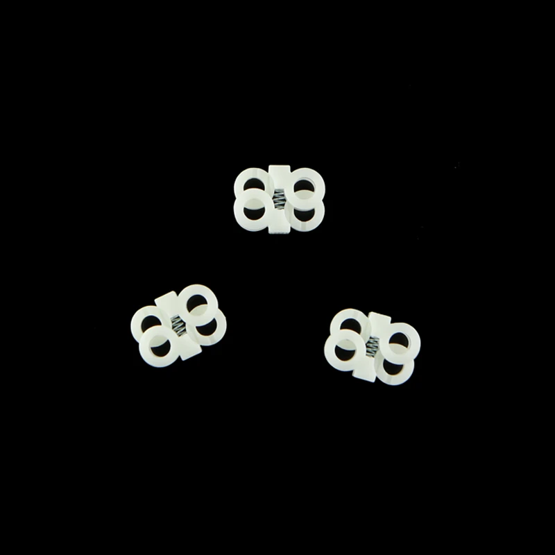 Hebilla luminosa de resorte de doble agujero, correas para nariz de cerdo, hebilla de separación, ajuste multifunción, accesorios de expansión para mochila - imagen 2