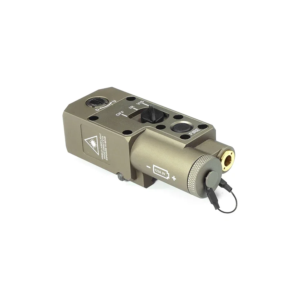 Láser táctico IR rojo verde mira láser Mini alcance láser 20mm montaje en riel Rifle de caza montaje compensado HK416 AR15 - imagen 5