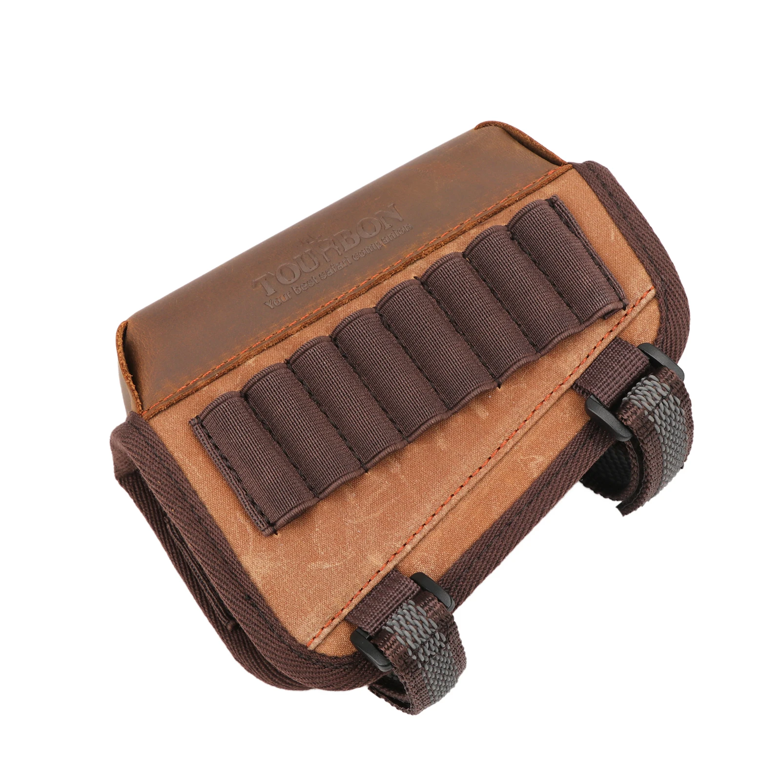 Tourbon accesorios de caza, pistola, Rifle, mejilla, descanso, Riser, cartuchos de Stock, soporte de lona para mano derecha con soporte de conchas - imagen 2